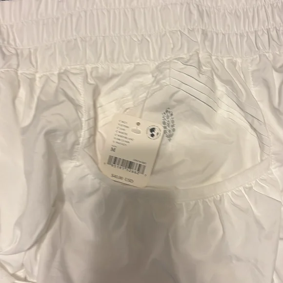 NWT, FP Movement Shorts, white, size medium - Picture 3 of 3